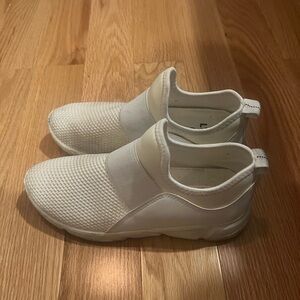 White Walking Shoes